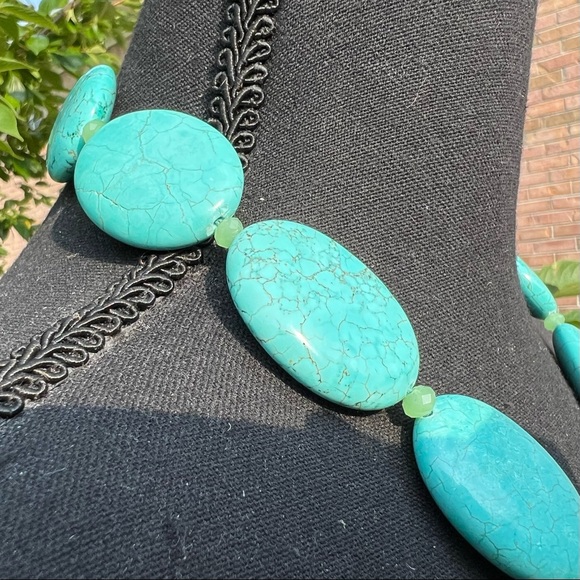 Heidi Daus Sparkling Latge Turquoise Turtle Necklace - Picture 9 of 16